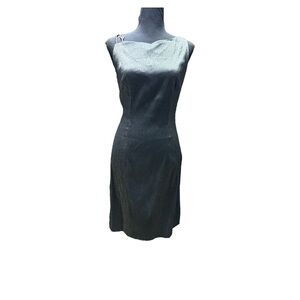 CDC Vintage Gray Silver Cocktail Dress Size 8